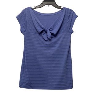 Loft Bow Back Detail Knit Top, NWOT, MP